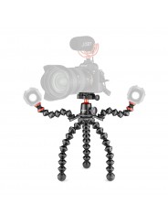 Joby GorillaPod 3K PRO Rig Joby - Zaprojektowany dla aparatów bezlusterkowych klasy premium Opatentowana konstrukcja gniazda alu