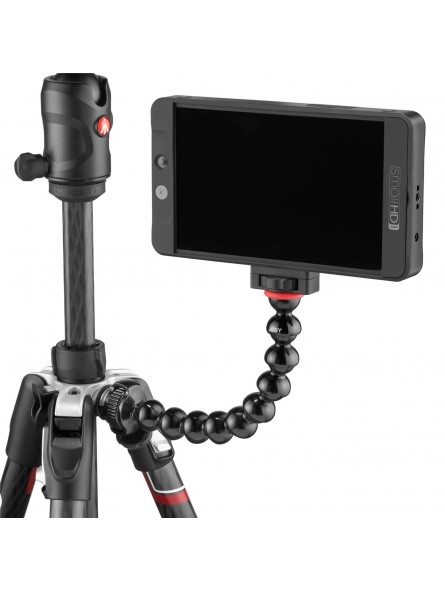 Joby GorillaPod Arm Kit Pro Joby - Dodaje łączność GorillaPod do platform i statywów Pełna konstrukcja aluminiowa Dostarczany z 