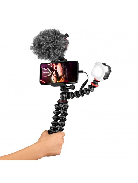 Joby GorillaPod Mobile Vlogging Kit Joby - Przenośny i lekki — zaprojektowany dla twórców treści mobilnych Elastyczny — mobilny 