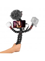 Joby GorillaPod Mobile Vlogging Kit Joby - Przenośny i lekki — zaprojektowany dla twórców treści mobilnych Elastyczny — mobilny 