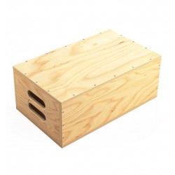 Apple Box Full Udengo - Rozmiar: 8" x 20" x 12" (20 cm x 51 cm x 30,5 cm)Waga: 11,2 lbs (5,1 kg) Materiał: 12 mm sklejka