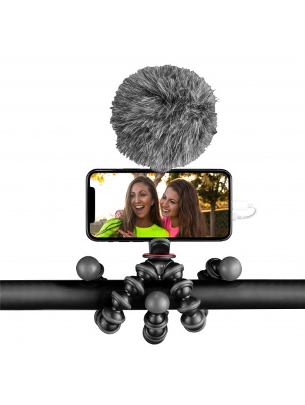 Joby GorillaPod Creator Kit Joby - GripTight Smart Mount bezpiecznie trzyma telefon w rozmiarze Pro Max Działa w trybie poziomym