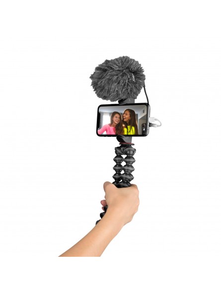 Joby GorillaPod Creator Kit Joby - GripTight Smart Mount bezpiecznie trzyma telefon w rozmiarze Pro Max Działa w trybie poziomym