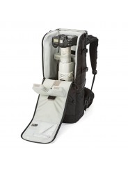 Plecak Lens Trekker 600 AW III Black Lowepro - Pasuje do Pro DSLR z podłączonym teleobiektywem, takim jak 600mm f/4L Pasuje równ