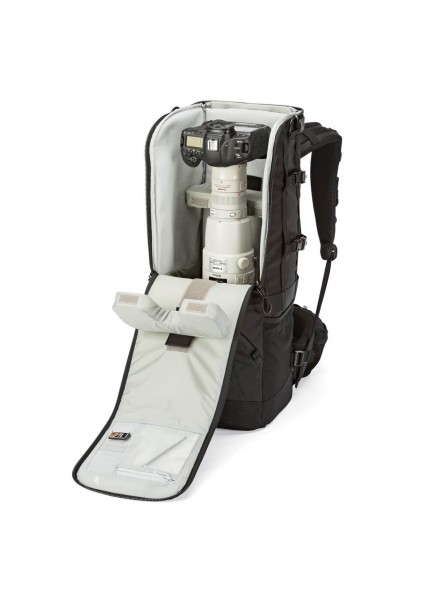 Plecak Lens Trekker 600 AW III Black Lowepro - Pasuje do Pro DSLR z podłączonym teleobiektywem, takim jak 600mm f/4L Pasuje równ