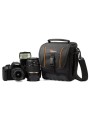 Lowepro Torba Adventura SH 140 II Lowepro - Pasuje do kompaktowej lustrzanki cyfrowej z obiektywem kitowym i dodatkowym obiektyw