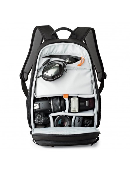 Plecak Tahoe BP 150 Black Lowepro - Pasuje do lustrzanek cyfrowych z obiektywem zestawu (takim jak 18-135 mm), dodatkowym obiekt