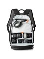 Plecak Tahoe BP 150 Black Lowepro - Pasuje do lustrzanek cyfrowych z obiektywem zestawu (takim jak 18-135 mm), dodatkowym obiekt