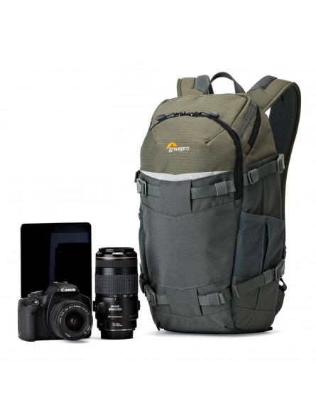 Lowepro Plecak Flipside Trek BP 250 AW Lowepro - Mieści kompaktową lustrzankę cyfrową lub zestaw bezlusterkowy oraz tablet Odwró