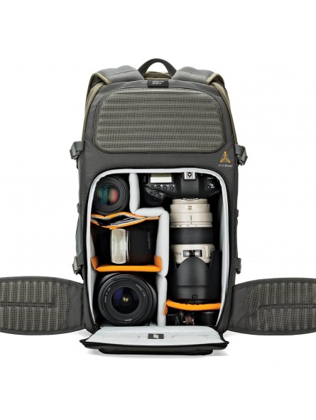 Lowepro Plecak Flipside Trek BP 450 AW Grey Lowepro - Pasuje do lustrzanki cyfrowej (z uchwytem) i dołączonego obiektywu 70-200 