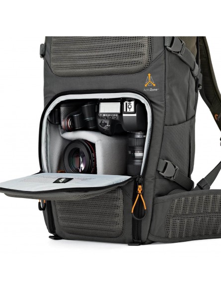 Lowepro Plecak Flipside Trek BP 350 AW Grey Lowepro - Mieści zestaw lustrzanki cyfrowej z dodatkowymi obiektywami i 10-calowym t