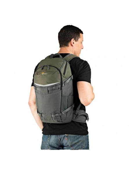 Lowepro Plecak Flipside Trek BP 350 AW Grey Lowepro - Mieści zestaw lustrzanki cyfrowej z dodatkowymi obiektywami i 10-calowym t