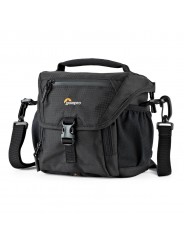 Lowepro Torba Nova 140 AW II Black Lowepro - Pasuje do aparatu bezlusterkowego lub kompaktowej lustrzanki cyfrowej z dołączonym 