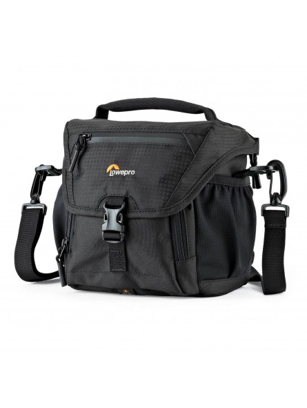 Lowepro Torba Nova 140 AW II Black Lowepro - Pasuje do aparatu bezlusterkowego lub kompaktowej lustrzanki cyfrowej z dołączonym 