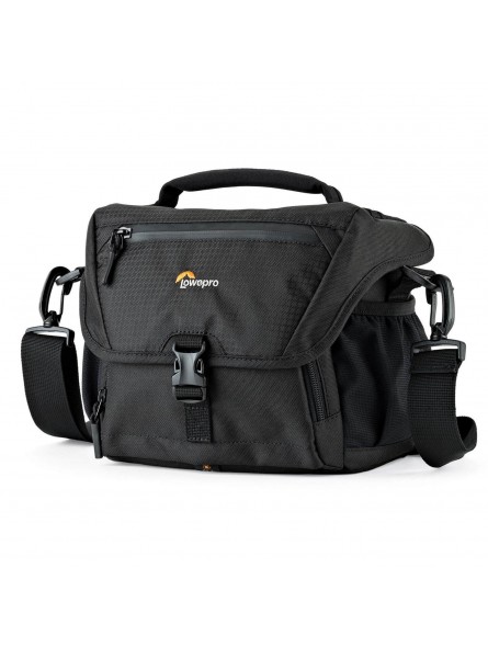 Lowepro Torba Nova 160 AW II Black Lowepro - Pasuje do lustrzanek cyfrowych z dołączonym obiektywem 17-85 mm oraz 1-2 dodatkowym