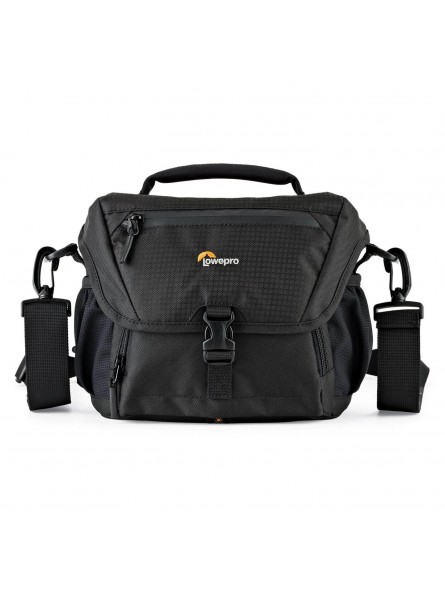 Lowepro Torba Nova 160 AW II Black Lowepro - Pasuje do lustrzanek cyfrowych z dołączonym obiektywem 17-85 mm oraz 1-2 dodatkowym