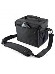 Lowepro Torba Nova 180 AW II Black Lowepro - Pasuje do lustrzanek cyfrowych o głębokości Pro i dołączonego obiektywu 24-105 mm, 