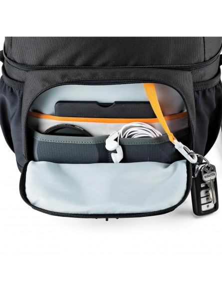 Lowepro Torba Nova 180 AW II Black Lowepro - Pasuje do lustrzanek cyfrowych o głębokości Pro i dołączonego obiektywu 24-105 mm, 