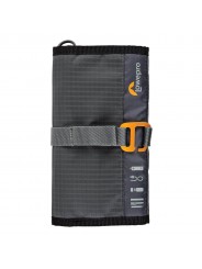 Lowepro GearUp Wrap Dark Grey Lowepro - Kompaktowy organizer podróżny na kable telefoniczne, adaptery, pamięci USB i małe urządz