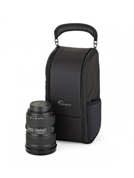 Lowepro ProTactic Lens Exchange 200 AW Lowepro - Tymczasowo trzyma 2 soczewki podczas wymiany Wygodna rękojeść główna zapewnia p