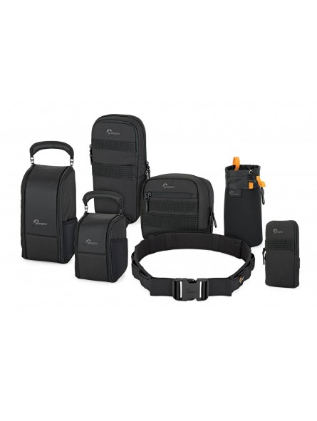 Lowepro ProTactic Utility Belt Lowepro - Wzmocniony pas „duty” równomiernie rozkłada ciężar i utrzymuje sprzęt pod ręką. Dopasow