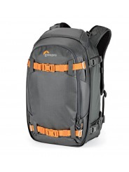 Lowepro Plecak Whistler BP 350 AW II Grey Lowepro - Dostęp od góry i od strony korpusu pasuje do standardowych lustrzanek cyfrow