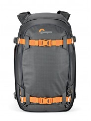 Lowepro Plecak Whistler BP 350 AW II Grey Lowepro - Dostęp od góry i od strony korpusu pasuje do standardowych lustrzanek cyfrow