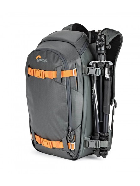 Lowepro Plecak Whistler BP 350 AW II Grey Lowepro - Dostęp od góry i od strony korpusu pasuje do standardowych lustrzanek cyfrow