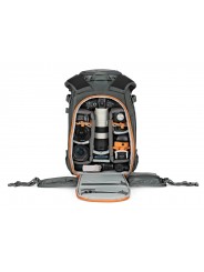 Lowepro Plecak Whistler BP 350 AW II Grey Lowepro - Dostęp od góry i od strony korpusu pasuje do standardowych lustrzanek cyfrow