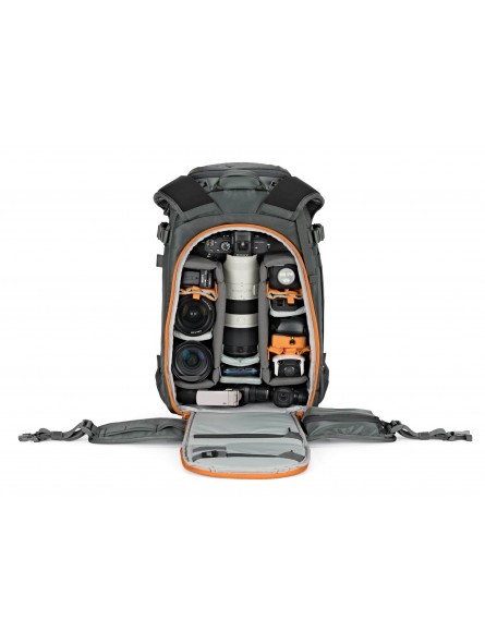 Lowepro Plecak Whistler BP 350 AW II Grey Lowepro - Dostęp od góry i od strony korpusu pasuje do standardowych lustrzanek cyfrow