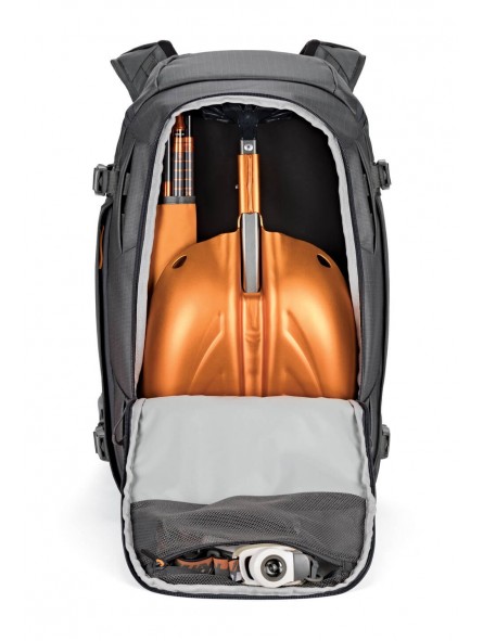 Lowepro Plecak Whistler BP 350 AW II Grey Lowepro - Dostęp od góry i od strony korpusu pasuje do standardowych lustrzanek cyfrow