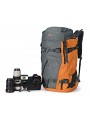 Lowepro Plecak Powder BP 500 AW Grey/Orange Lowepro - Pasuje do standardowych aparatów i obiektywów DSLR i Pro Mirrorless Bezpie