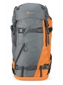 Lowepro Plecak Powder BP 500 AW Grey/Orange Lowepro - Pasuje do standardowych aparatów i obiektywów DSLR i Pro Mirrorless Bezpie