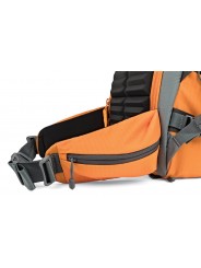 Lowepro Plecak Powder BP 500 AW Grey/Orange Lowepro - Pasuje do standardowych aparatów i obiektywów DSLR i Pro Mirrorless Bezpie