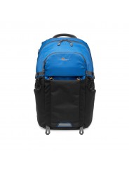 Lowepro Plecak Photo Active BP 300 AW Blue/Black Lowepro - System rozdzielaczy QuickShelf™ otwiera się na 3-poziomową półkę lub 