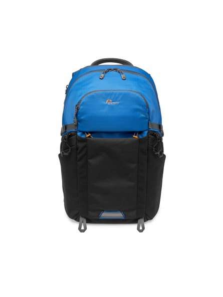 Lowepro Plecak Photo Active BP 300 AW Blue/Black Lowepro - System rozdzielaczy QuickShelf™ otwiera się na 3-poziomową półkę lub 