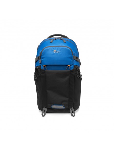 Plecak Photo Active BP 200 AW Blue/Black Lowepro - System rozdzielaczy QuickShelf™ otwiera się na 3-poziomową półkę lub składa s