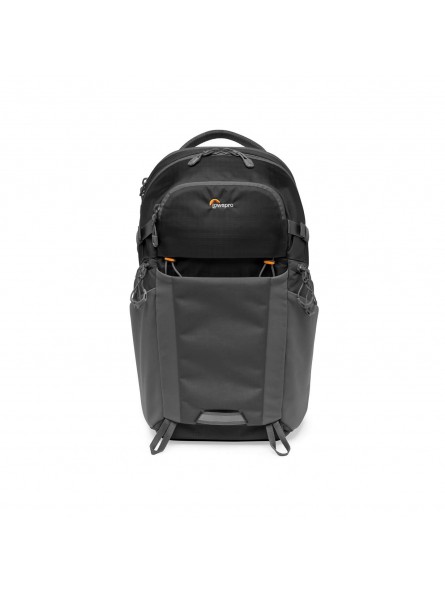 Lowepro Plecak Photo Active BP 200 AW Black/Grey Lowepro - System rozdzielaczy QuickShelf™ otwiera się na 3-poziomową półkę lub 