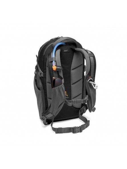 Lowepro Plecak Photo Active BP 200 AW Black/Grey Lowepro - System rozdzielaczy QuickShelf™ otwiera się na 3-poziomową półkę lub 