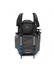 Lowepro Plecak Photo Active BP 200 AW Black/Grey Lowepro - System rozdzielaczy QuickShelf™ otwiera się na 3-poziomową półkę lub 