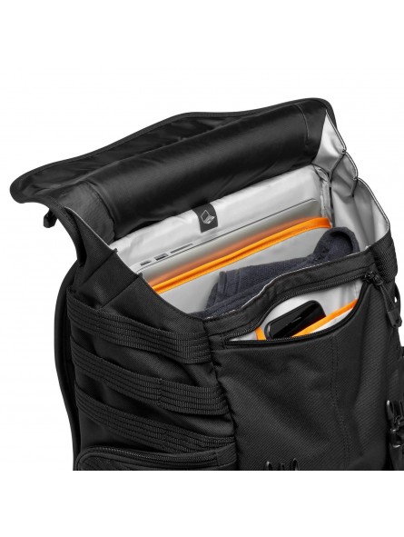 Lowepro Plecak ProTactic BP 300 AW II Black Lowepro - 3-punktowy dostęp do aparatów i obiektywów Pro Mirrorless/Standard DSLR Ac