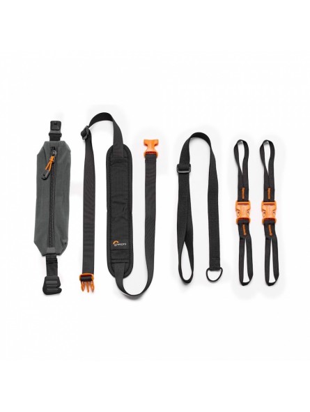 Lowepro GearUp Accessory Strap Kit Lowepro - Modułowy system pasków do wielu konfiguracji noszenia 71% wszystkich użytych materi