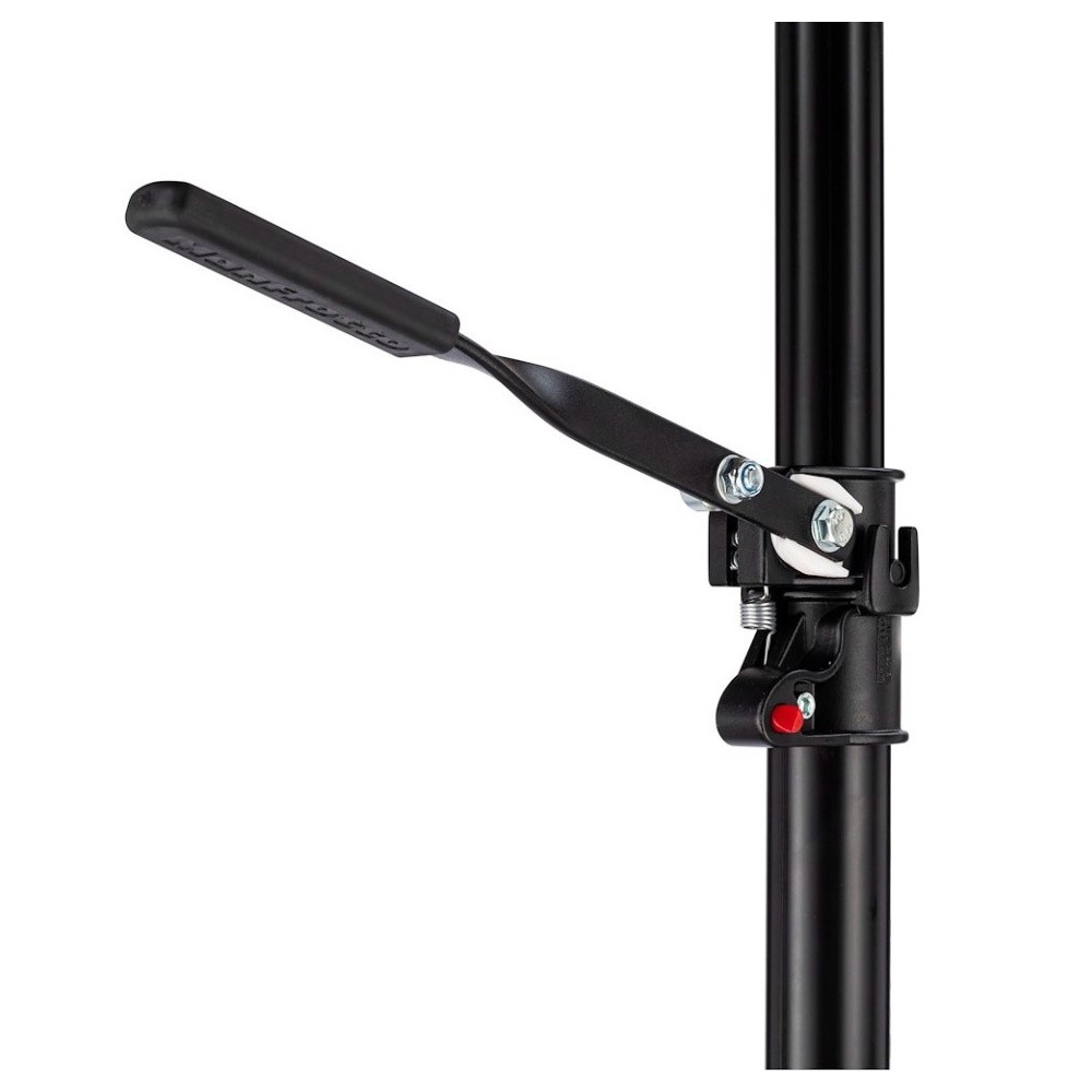 Autopole 1,5-2,7m, czarny Manfrotto - 
Łatwy w użyciu system wspornikowy z blokadą bezpieczeństwa
Wytrzymałe i niezawodne