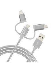 Joby Kabel ChargeSync 3w1 1,2m gwiezdna szarość Joby -  3