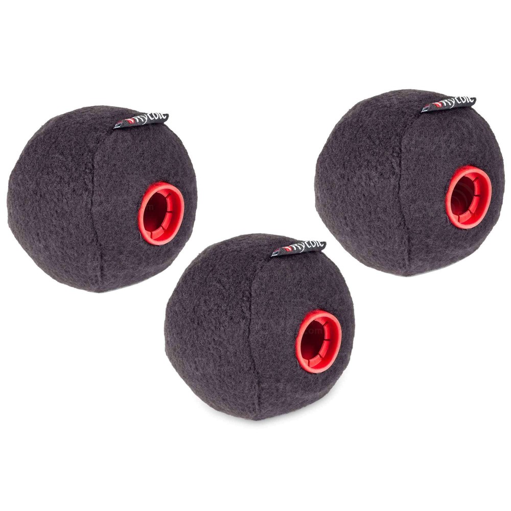 Rycote Baseball, Black (24/25) 3-pack Rycote - 3x osłona przeciwwiatrowa Rycote Baseball 1