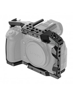 Panasonic LUMIX S5II / S5IIX Cage 8Sinn - - Punkty montażowe 1/4" - Punkty montażowe 3/8" z kołkami ustalającymi Arri - Punkt