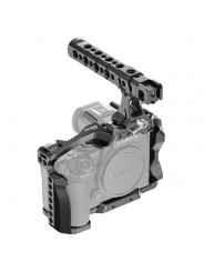 Panasonic LUMIX S5II / S5IIX Cage 8Sinn - - Punkty montażowe 1/4" - Punkty montażowe 3/8" z kołkami ustalającymi Arri - Punkt