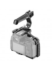 Panasonic LUMIX S5II / S5IIX Cage 8Sinn - - Punkty montażowe 1/4" - Punkty montażowe 3/8" z kołkami ustalającymi Arri - Punkt