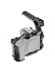 Panasonic LUMIX S5II / S5IIX Cage 8Sinn - - Punkty montażowe 1/4" - Punkty montażowe 3/8" z kołkami ustalającymi Arri - Punkt