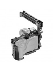 Panasonic LUMIX S5II / S5IIX Cage 8Sinn - - Punkty montażowe 1/4" - Punkty montażowe 3/8" z kołkami ustalającymi Arri - Punkt